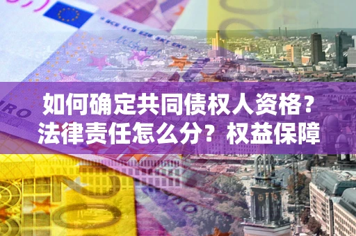 北京如何确定共同债权人资格？法律责任怎么分？权益保障技巧揭秘！