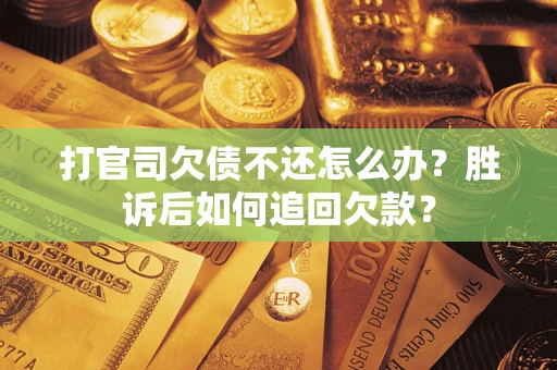 北京打官司欠债不还怎么办？胜诉后如何追回欠款？