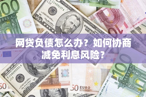 北京网贷负债怎么办？如何协商减免利息风险？