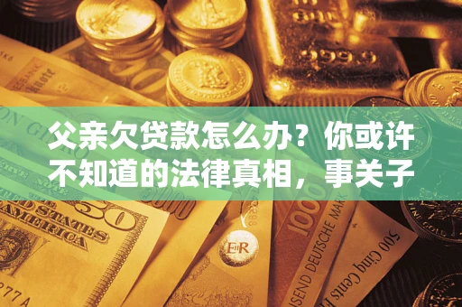 北京父亲欠贷款怎么办？你或许不知道的法律真相，事关子女未来