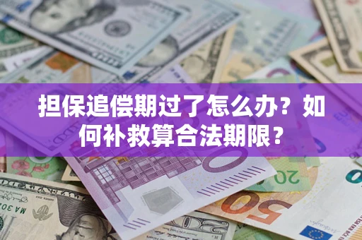 北京担保追偿期过了怎么办？如何补救算合法期限？