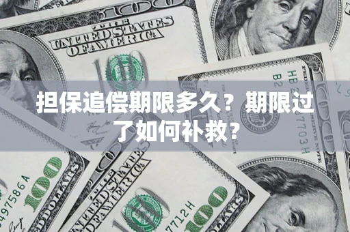 北京担保追偿期限多久？期限过了如何补救？