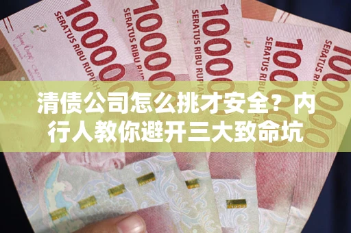 北京清债公司怎么挑才安全？内行人教你避开三大致命坑