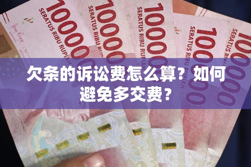 北京欠条的诉讼费怎么算？如何避免多交费？