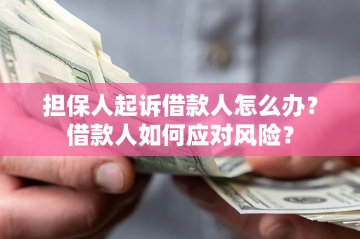 北京担保人起诉借款人怎么办？借款人如何应对风险？