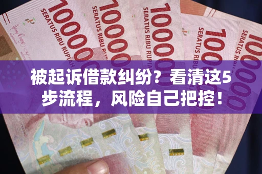 北京被起诉借款纠纷？看清这5步流程，风险自己把控！