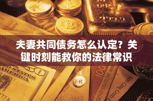 北京夫妻共同债务怎么认定？关键时刻能救你的法律常识