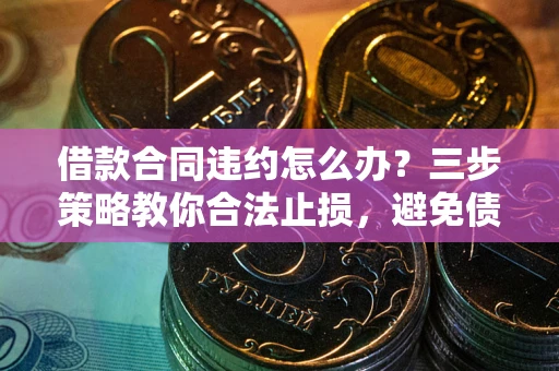 北京借款合同违约怎么办？三步策略教你合法止损，避免债务危机升级