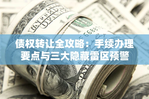 北京债权转让全攻略：手续办理要点与三大隐藏雷区预警