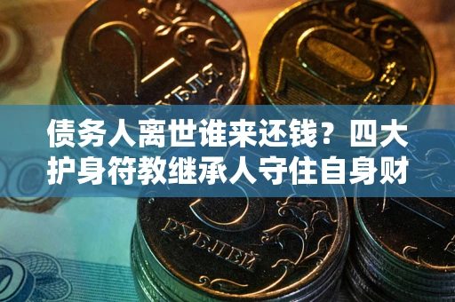北京债务人离世谁来还钱？四大护身符教继承人守住自身财产